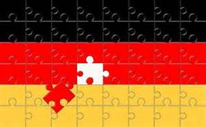 puzzle w barwach Niemiec